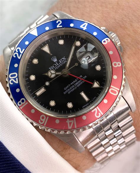 rolex gmt master ref 16700 pepsi|rolex gmt 16710 for sale.